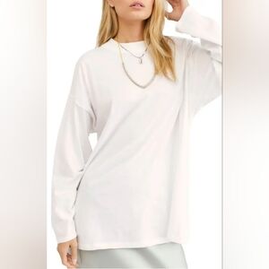 Free People we the free be free tunic t shirt sz Xs
